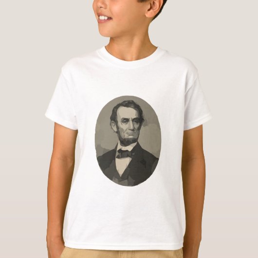 T-shirt abraham lincoln (Devant)