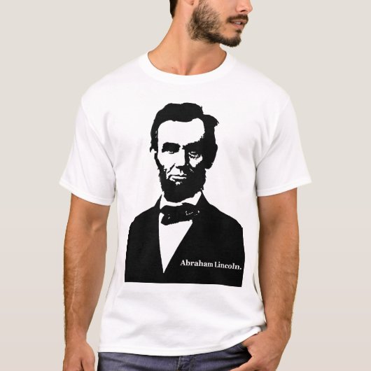 T-shirt Abraham Lincoln (Devant)