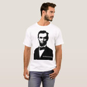 T-shirt Abraham Lincoln (Devant entier)