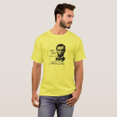 T-shirt Abraham Lincoln (Abe) bicentenaire (Devant entier)