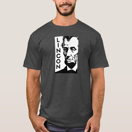 T-shirt Abraham Lincoln - Design politique créatif (Devant)