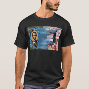 T-shirt Abraham Lincoln donnant l'adresse de Gettysburg
