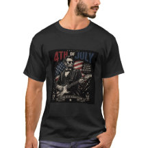 Abraham Lincoln jouant de la guitare