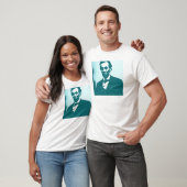 T-shirt Abraham Lincoln Pop Art (Unisexe)
