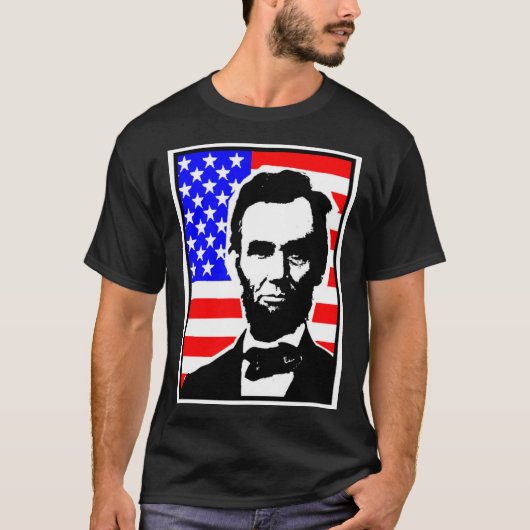 T-SHIRT ABRAHAM LINCOLN-UNION (Devant)