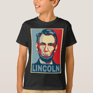T-shirt Abraham Lincoln USA Président Hope Style