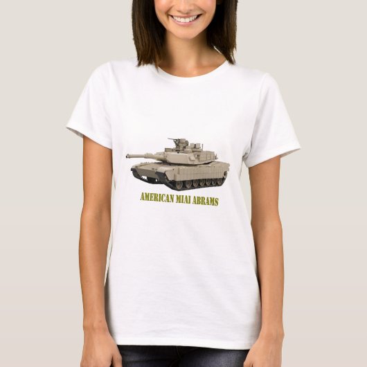 T-SHIRT ABRAMS MIA1 AMÉRICAINS (Devant)
