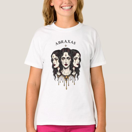T-shirt Abraxas l'oracle triune (Devant)