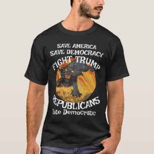 T-shirt Abri antiatomique Trump 1 2 3 4 5 6 7 8 9 10 11 12