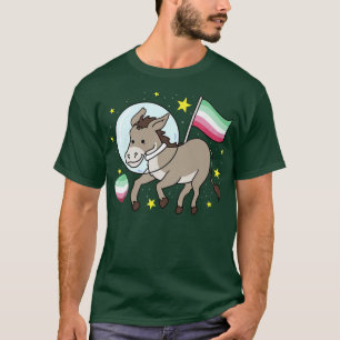 T-shirt Abroseuse de l'astronaute âne