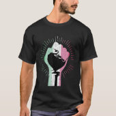 T-shirt Abrosexuality Flag Pride Pointe Queer Lgbt Abrosex (Devant)