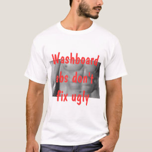 T-shirt ABS de planche à laver