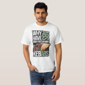 T-shirt Abs en Kebabs (Voorkant volledig)