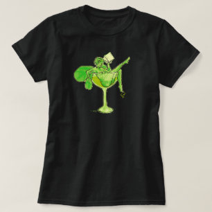 T-shirt Absinthe Girl In Glass (pas de texte)