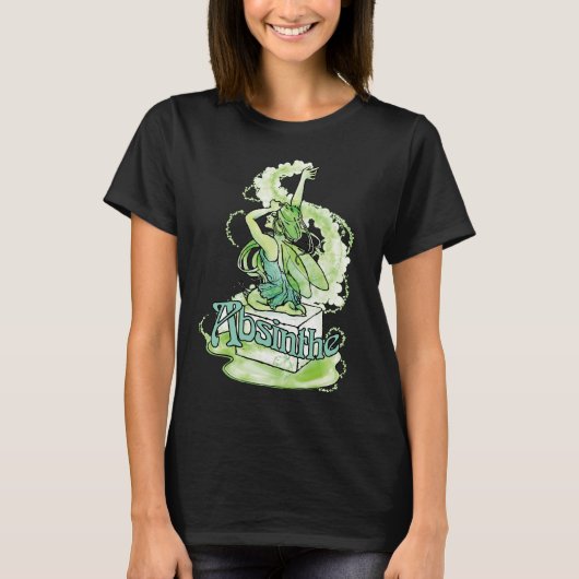 T-shirt Absinthe Sucre Cube Fée (Devant)
