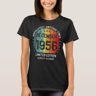 T-shirt Absolument Génial Depuis Décembre 1956 Homme Femme