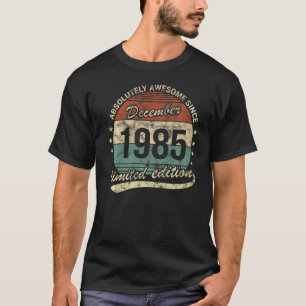 T-shirt Absolument Génial Depuis Décembre 1985 Homme Femme