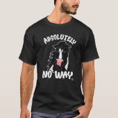 T-shirt Absolument pas grincheux piebald Tinker ou Paint H (Devant)
