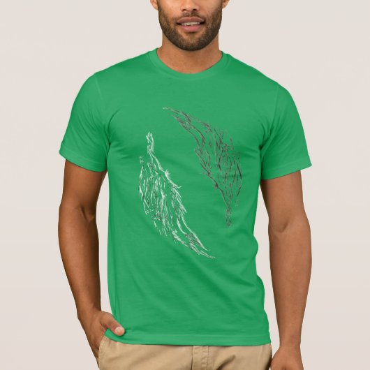 T-shirt abstract (Devant)