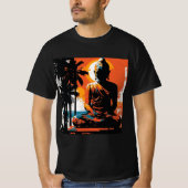 T-shirt abstract design unique (Devant)