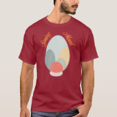 T-shirt Abstract Easter Egg – Modern Art - camiseta (Devant)
