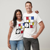 T-shirt Abstract Geometric Art  (Unisexe)