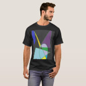 T-SHIRT ABSTRACT GEOMETRIC ART (Devant entier)