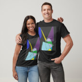 T-SHIRT ABSTRACT GEOMETRIC ART (Unisexe)