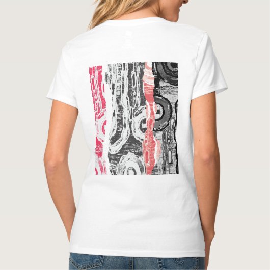 T-Shirt – Abstract Land (Dos)