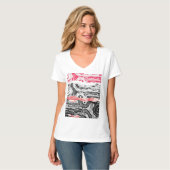 T-Shirt – Abstract Land (Devant entier)