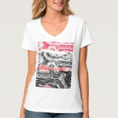 T-Shirt – Abstract Land (Devant)