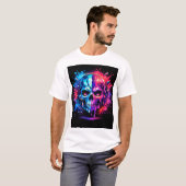 T-shirt Abstract Skull (Devant entier)