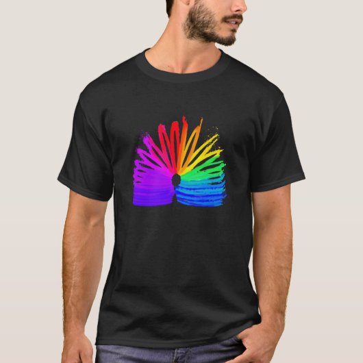 T-shirt Abstract Slinky Retro Slinky Slinky Manipulation (Devant)
