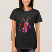 T-shirt Abstract Violin Fiddle Orchestra Violinist (Devant)