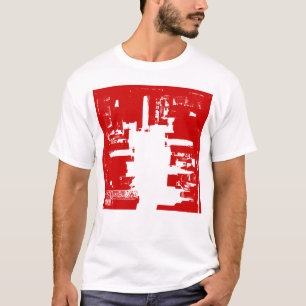 T-shirt Abstraction du côté positif du centre-ville