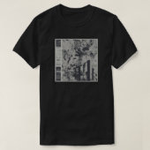 T-shirt abstraction POtret - Architecture Hostile Essentia (Design devant)