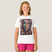 T-shirt Abstrait (Devant entier)