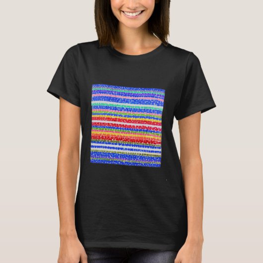 T-Shirt Abstrait (Devant)