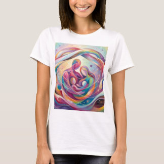 T-shirt Abstrait