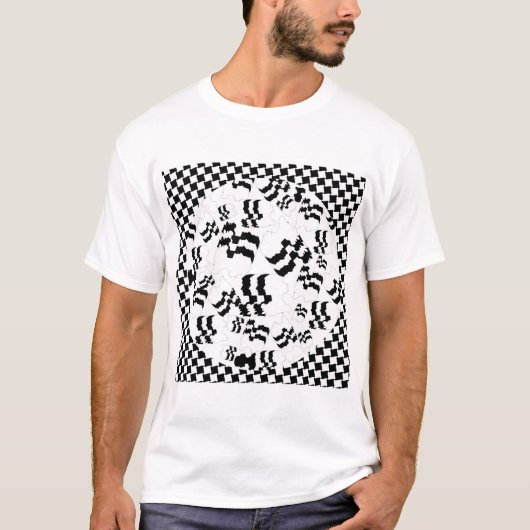 T-shirt Abstrait (Devant)