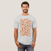T-shirt Abstrait 111211 - Orange (Devant entier)