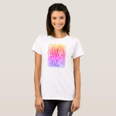 T-shirt Abstrait arbre naturel (Devant entier)