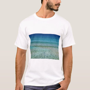 T-shirt Abstrait Arrière - plan de plage 42