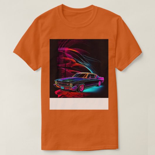 T-shirt Abstrait classique (Design devant)