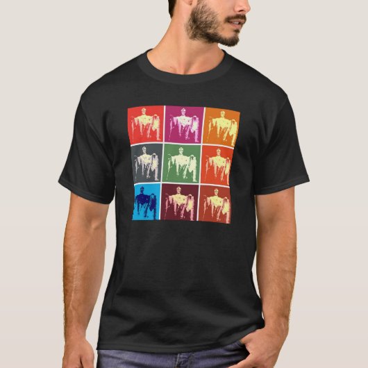 T-shirt Abstrait commémoratif Lincoln (Devant)