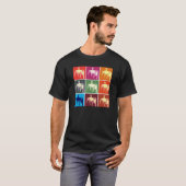 T-shirt Abstrait commémoratif Lincoln (Devant entier)