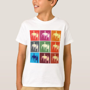 T-shirt Abstrait commémoratif Lincoln