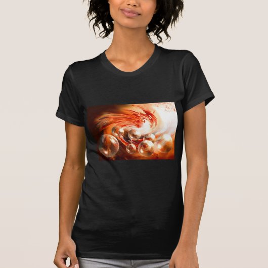 T-shirt Abstrait contemporain (Devant)