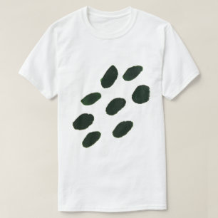 T-Shirt Abstrait Coup de Pinceau   Graphisme d'Art