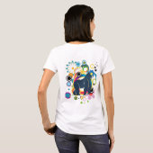T-shirt Abstrait féminin de Gorilla (Dos entier)